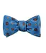 R. Hanauer Blue Chelsea Medallions Bowtie