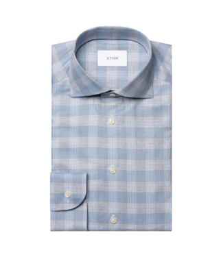Eton Check Twill Shirt