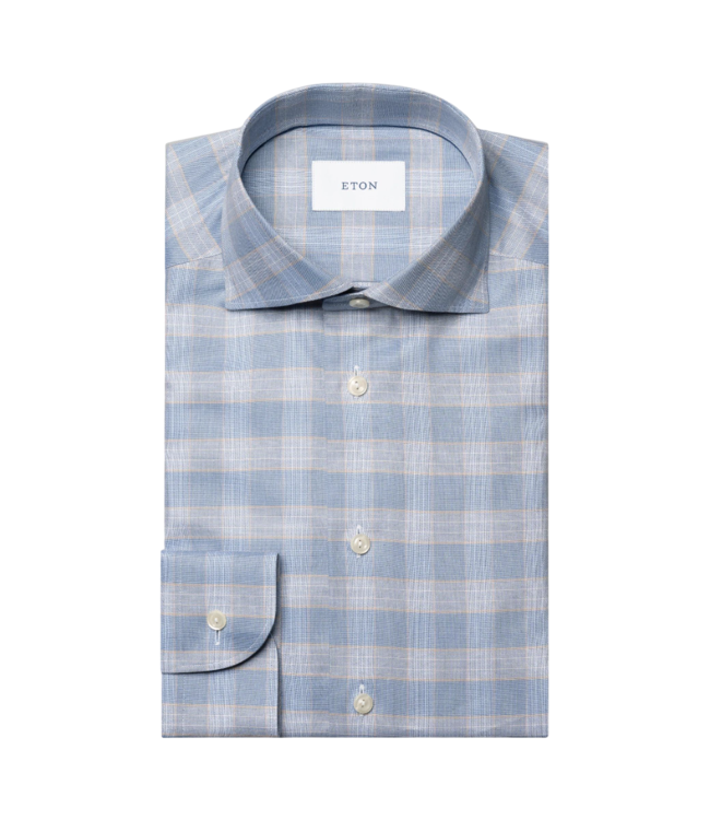 Eton Check Twill Shirt