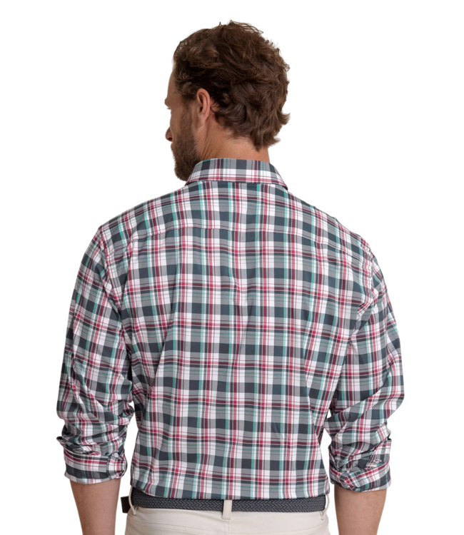 Southern Tide Brr Breakwater Plaid Sportshirt