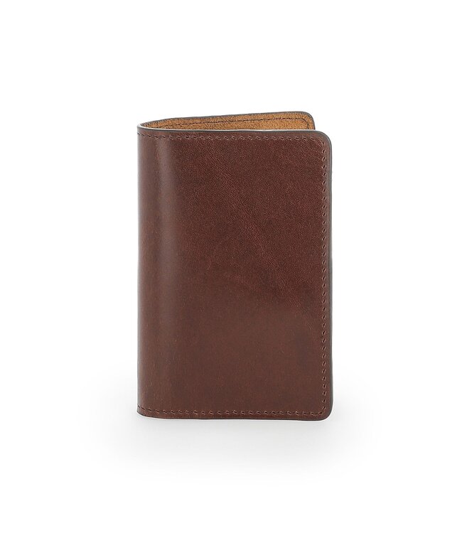 Oak Leather Passport Wallet