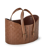Two's Company Large Leather Basket