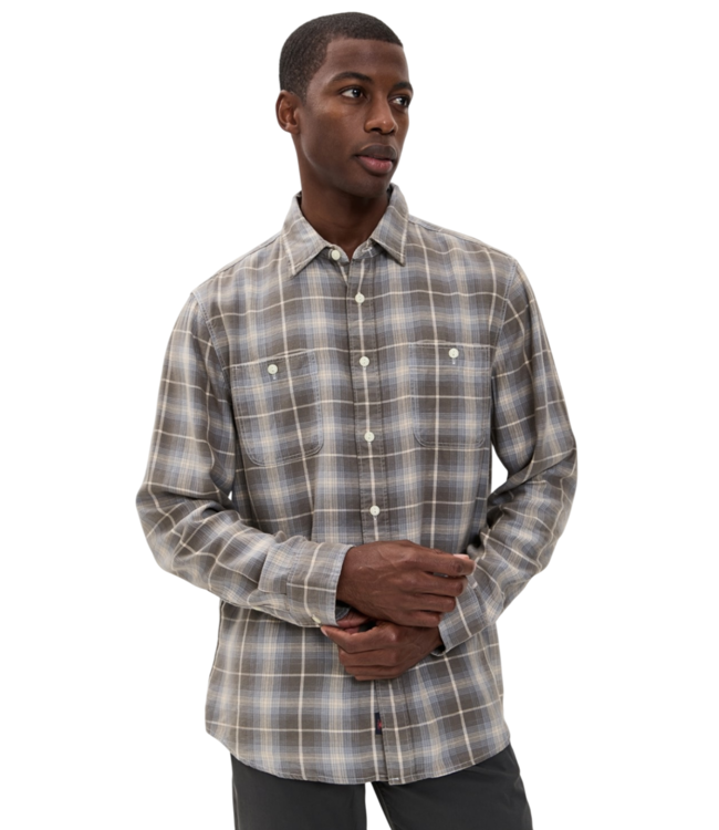Faherty Tried and True Chambray Workshirt