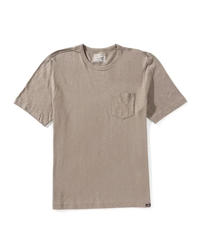 Faherty Sunwashed Pocket Tee