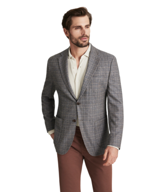 34 Heritage Matteo Mini Checked Blazer