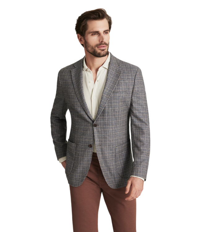 34 Heritage Matteo Mini Checked Blazer