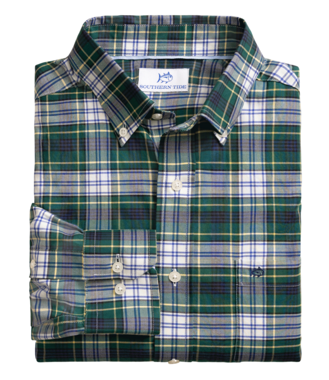 SJ Gordon Tartan Sportshirt