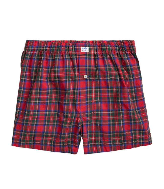 Southern Tide SC Tartan Boxer