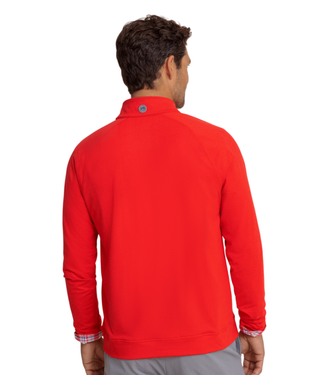 Southern Tide Cruiser Heather Quarter Zip