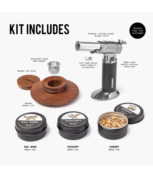 Corkcicle Whiskey Smoker Kit