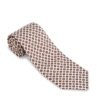 R. Hanauer White Brendan Neats Tie