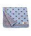 R. Hanauer Blue Diamond Houndstooth Pocket Square