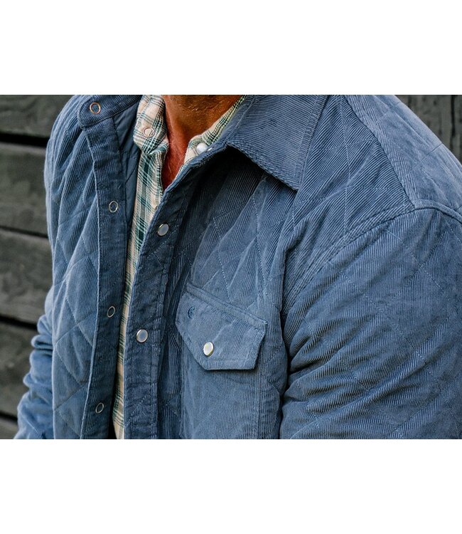 Criquet Corduroy Quilted Shacket