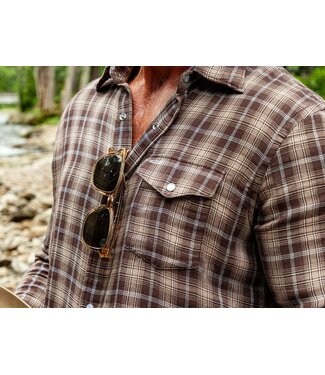 Criquet TS Double Cloth Flannel Pearl Snap