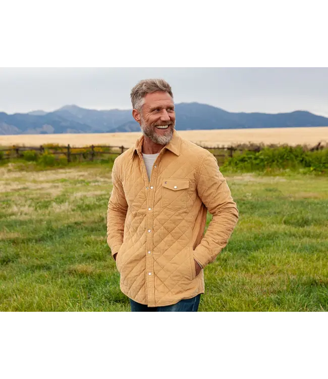 Criquet TS Corduroy Quilted Shacket