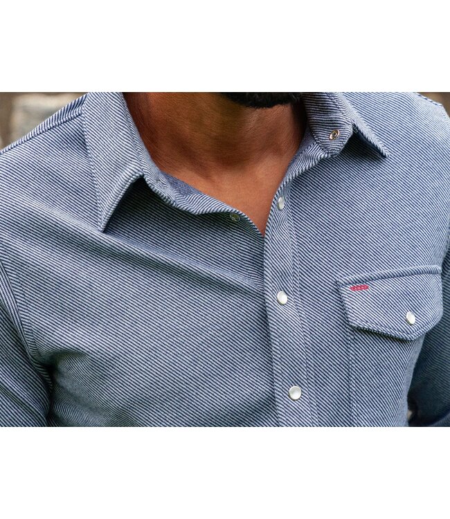 Criquet TS Chill Knit Twill Pearl Snap