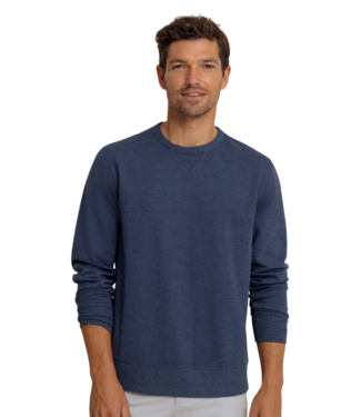 Southern Tide Lowland Luxe Textured Crew