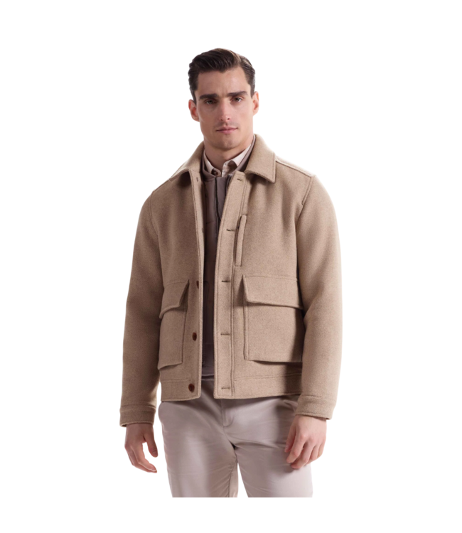 Bugatchi TS Wool Blouson Coat