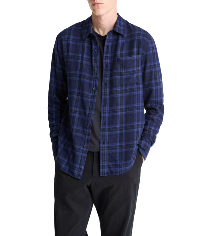 Vince Big Horn Plaid LS Shirt