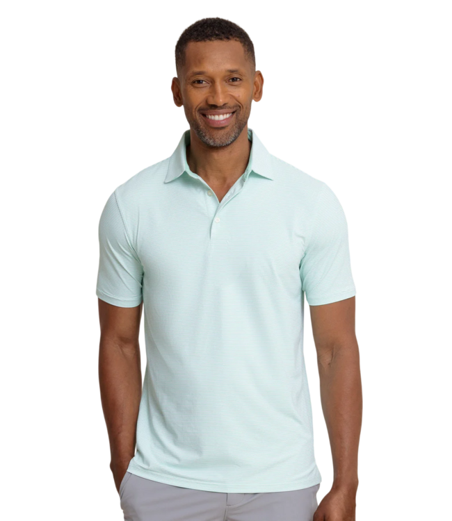 Southern Tide SS Breeeze Meadowbrook Stripe Polo