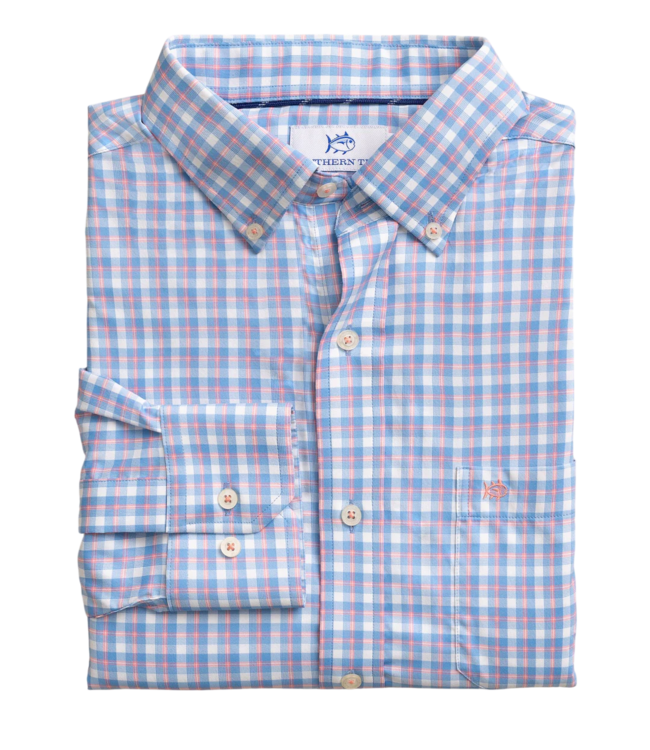 Southern Tide Brr IC Sunset Harbor Sportshirt