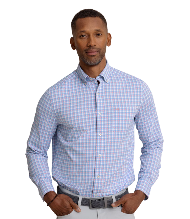 Southern Tide Brr IC Sunset Harbor Sportshirt