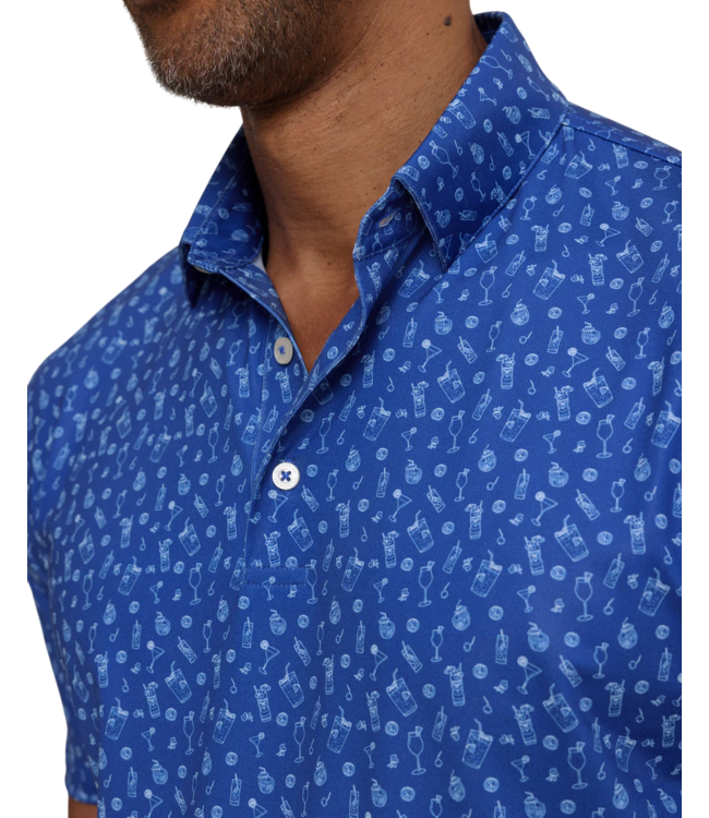 Southern Tide SS Driver Pour Decisions Polo