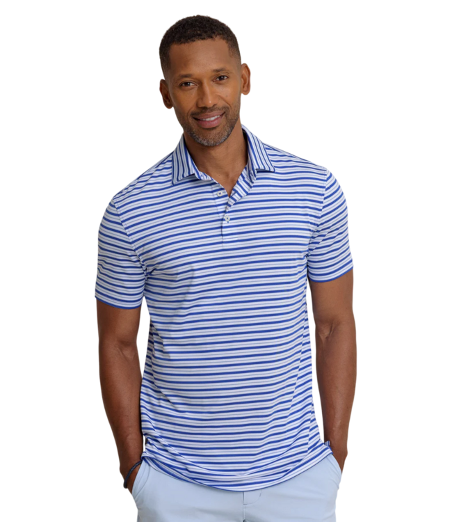 Southern Tide Driver Ocean Hill Stripe Polo