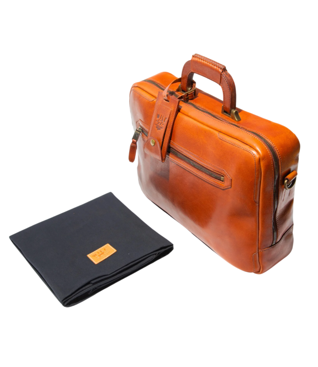 Spirit Leatherworks The Continental Briefcase
