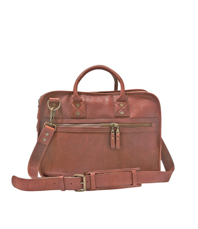 Spirit Leatherworks Hank Leather Satchel