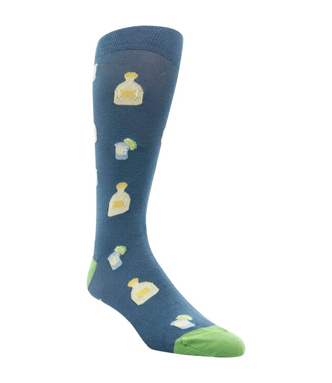 Gordon of New Orleans Tequila and Shot Glass Socks