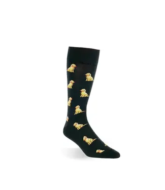 Gordon of New Orleans Golden Retriever Socks