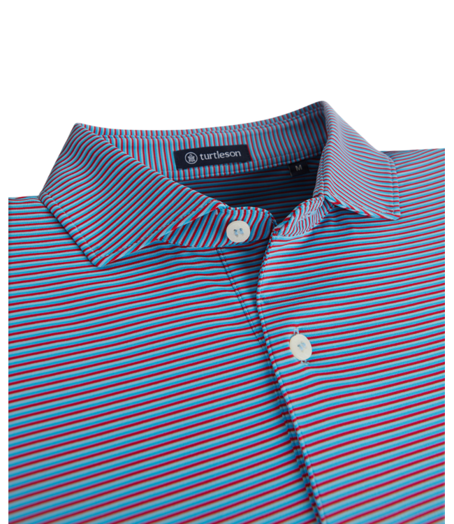 Turtleson Conor Stripe 2 Button Polo