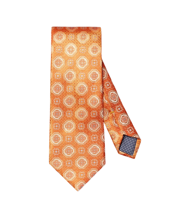 Eton Medallion Woven Silk Tie