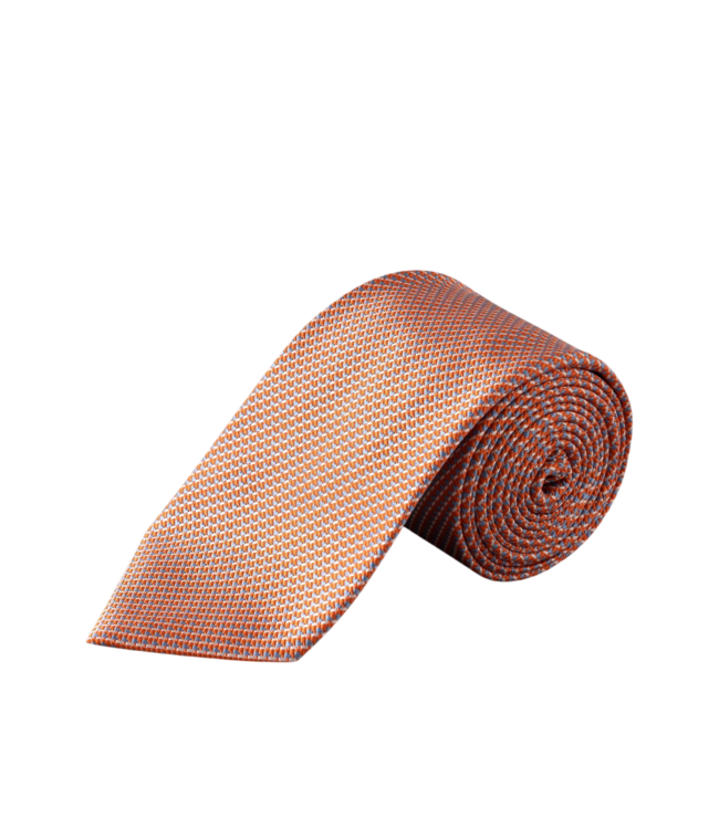 Eton Micro Woven Cotton Silk Tie