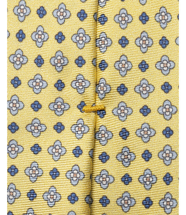 Floral Print Silk Tie