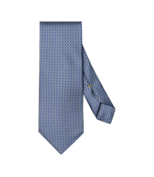 Eton Chain Print Silk Tie