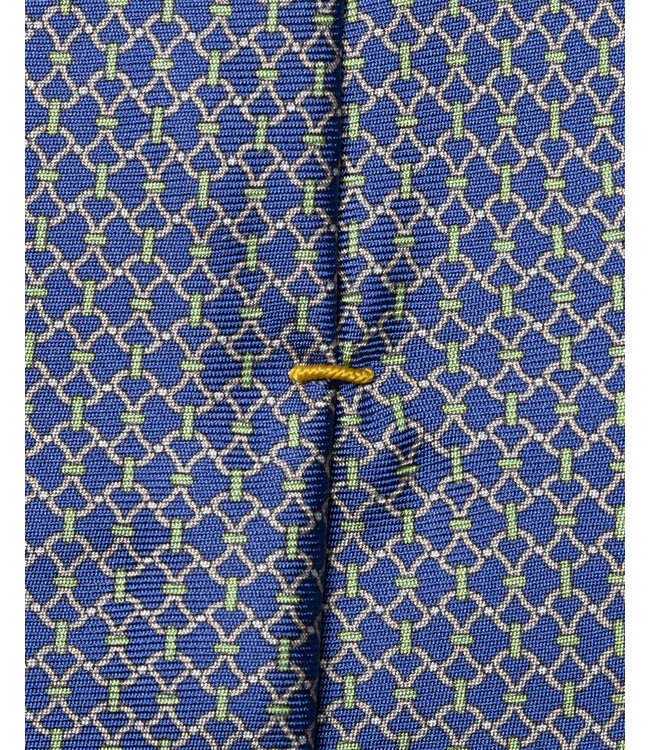 Eton Chain Print Silk Tie