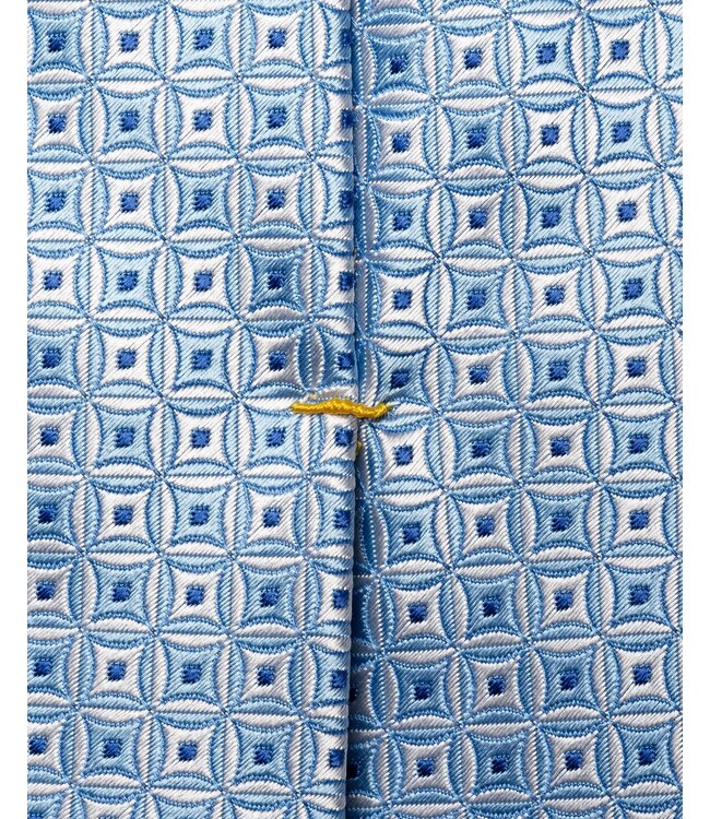 Eton Geometrical Woven Silk Tie
