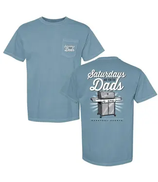 Barstool Sports Saturdays Are for the Dads Pocket Tee
