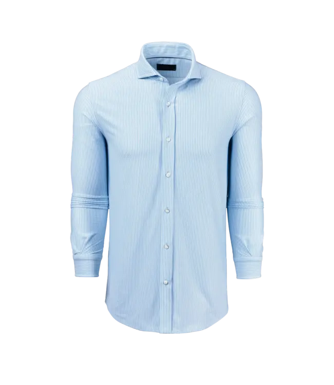 Greyson Birmingham Striped Knit Shirt