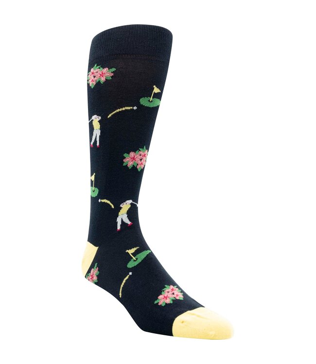 Golfer Swing and Azalea Socks