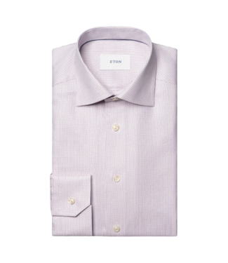Eton Semi Solid Signature Twill Contemporary