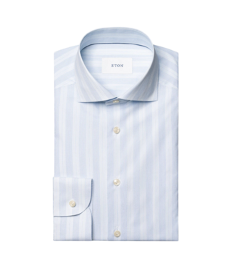 Eton Multi Striped Breeze Poplin Shirt