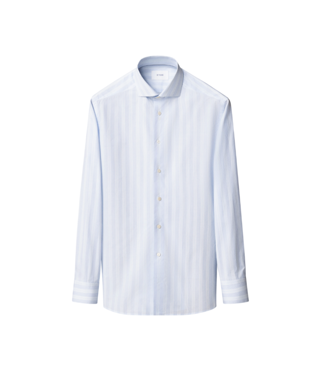 Eton Multi Striped Breeze Poplin Shirt