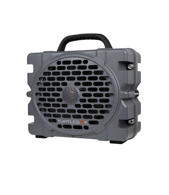 Turtlebox The Grande Large Outdoor Waterproof Speaker - Gray