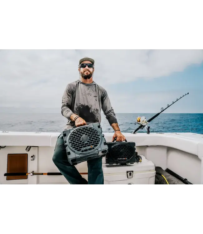 Turtlebox The Grande Large Outdoor Waterproof Speaker - Gray