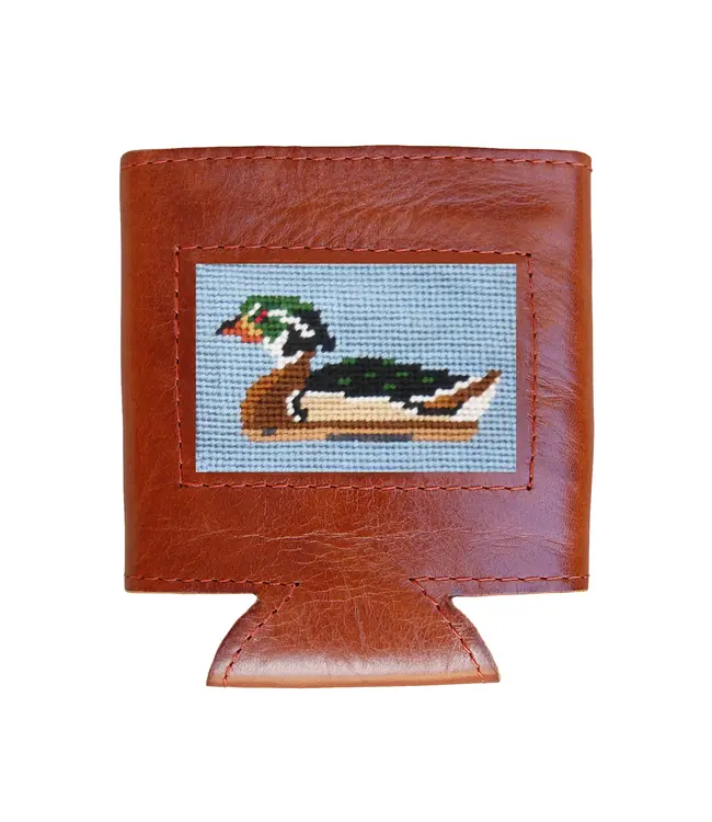Wood Duck Decoy Can Cooler