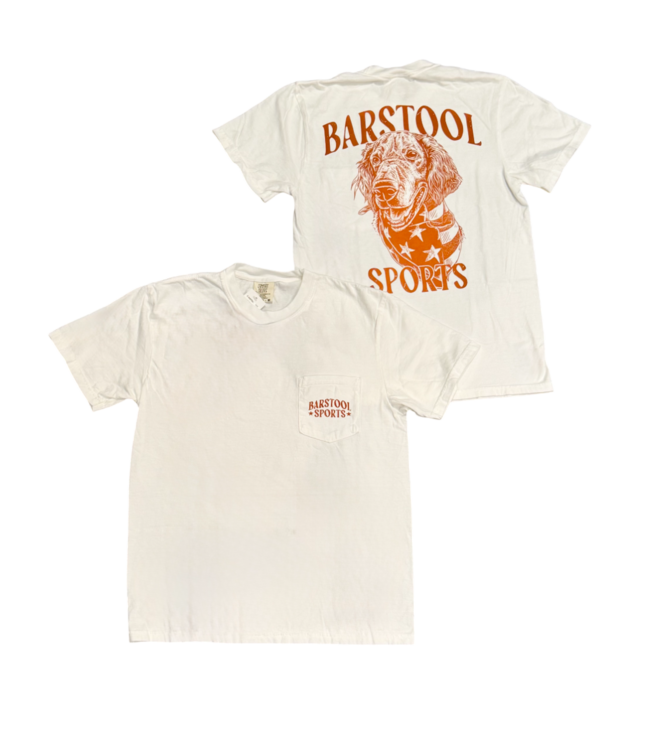 Barstool Sports Good Boy USA Pocket Tee