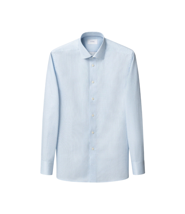 Eton Geometric Signature Twill Contemporary